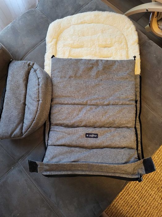 Sac din lana Zaffiro pentru carucior