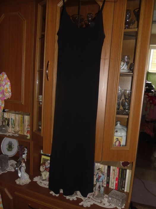 rochie maxi neagra