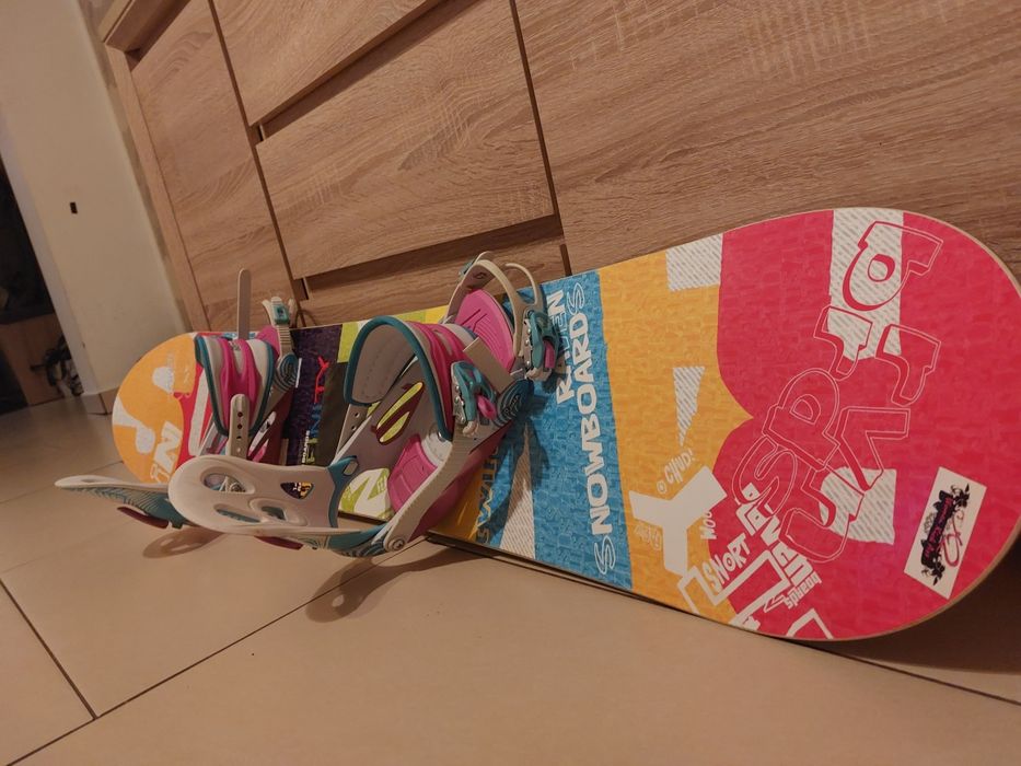 Placa snowboard RAVEN+ legături