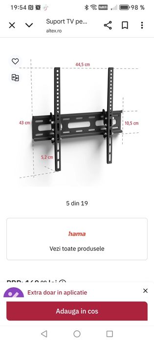 Vând suport hama altex