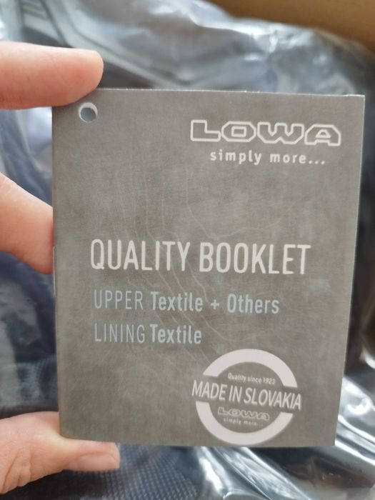 Кубинки LOWA ново