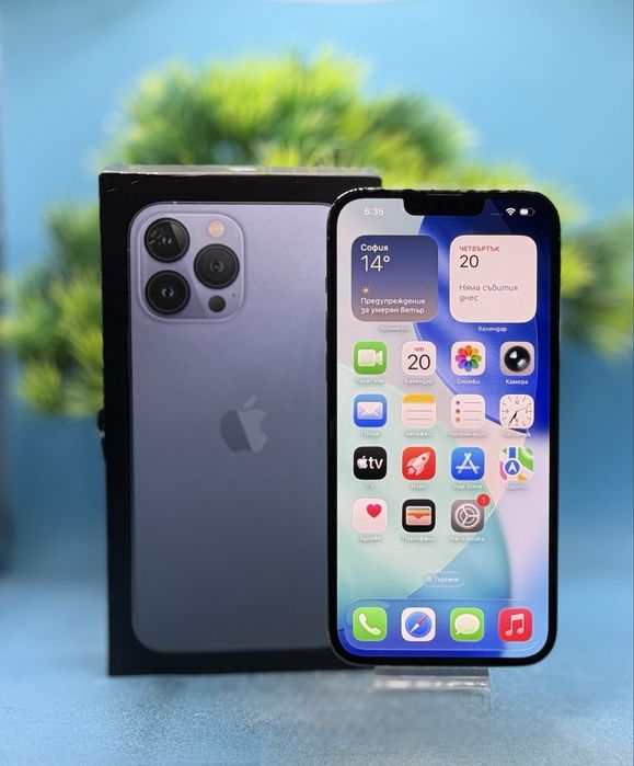 Apple iPhone 13 Pro Max, 128GB, 5G, Sierra Blue