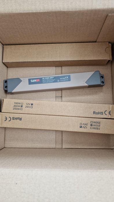 Alimentare led 12v , 200W(4 bucati) la 50 suta din pretul de achizitie