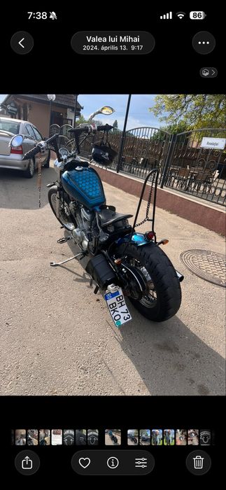 Vand sau schimb Honda shadow vt600 custom bobber