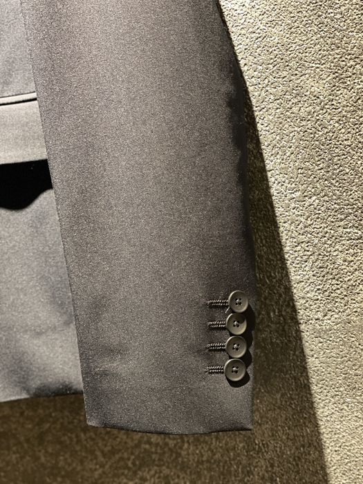 НОВО Мъжко спортно сако ZARA – размер 48 (M) – тъмносин