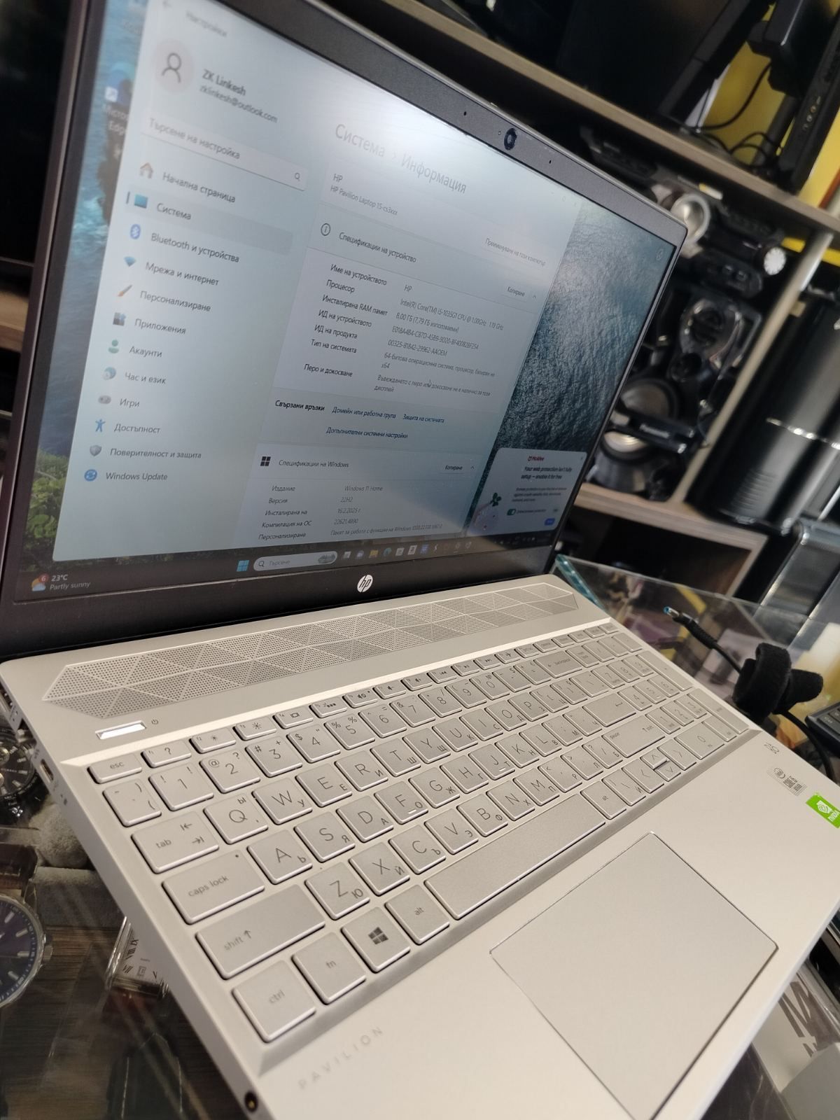 Лаптоп HP Pavilion 15/ 8RAM DDR4 /SSD 1TB