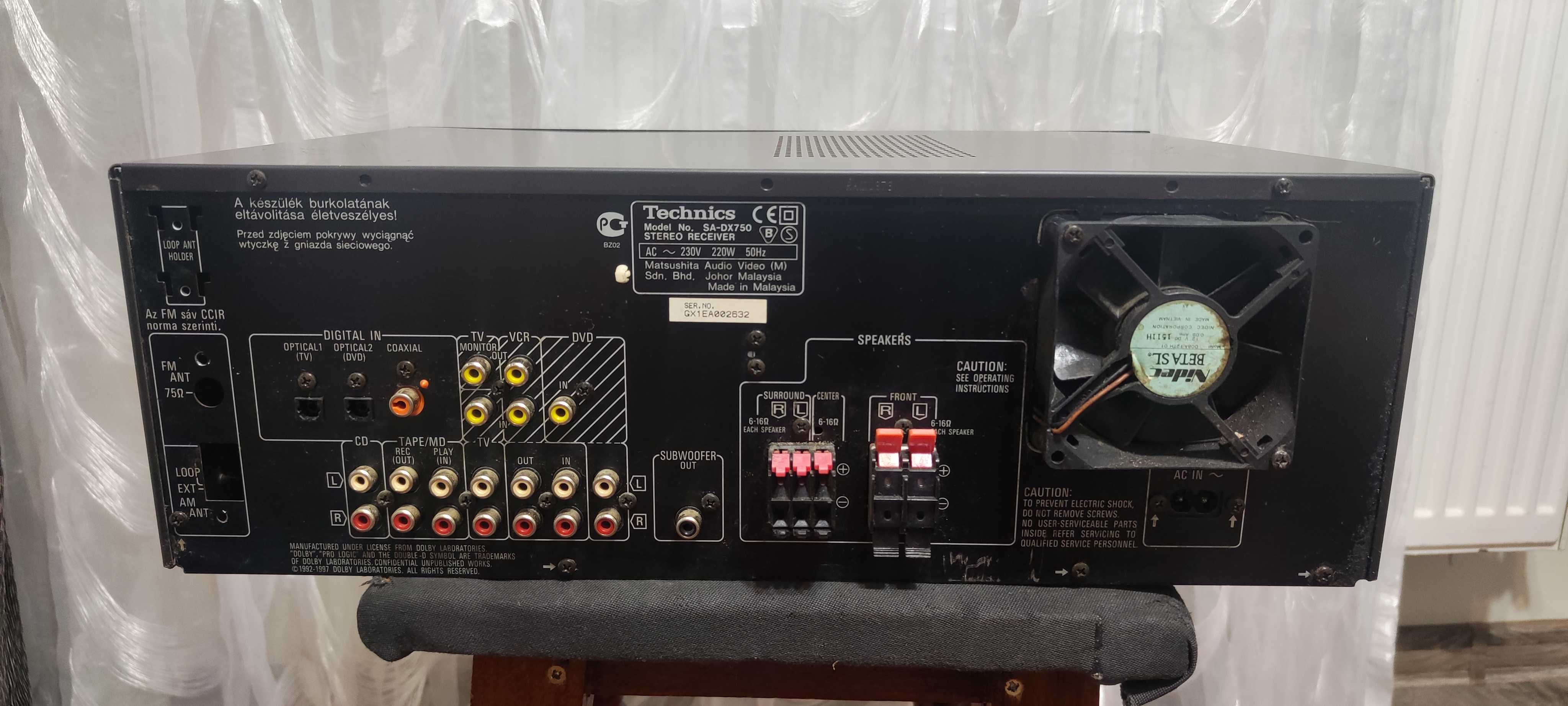 Amplificator Audio Technics SA-DX750 Statie Audio
