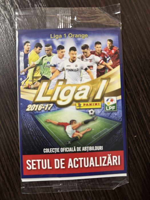 Stickere Panini Liga 1 Romania editia 2014-2015, 2015-2016, 2016-2017