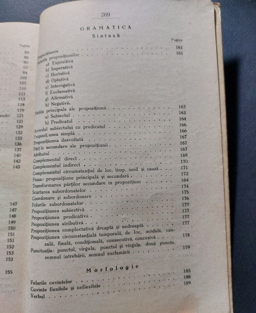 Carte de Limba Română 1929