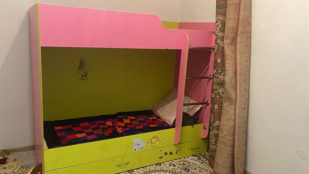 Кровать детскмй цена 10 000 тг
