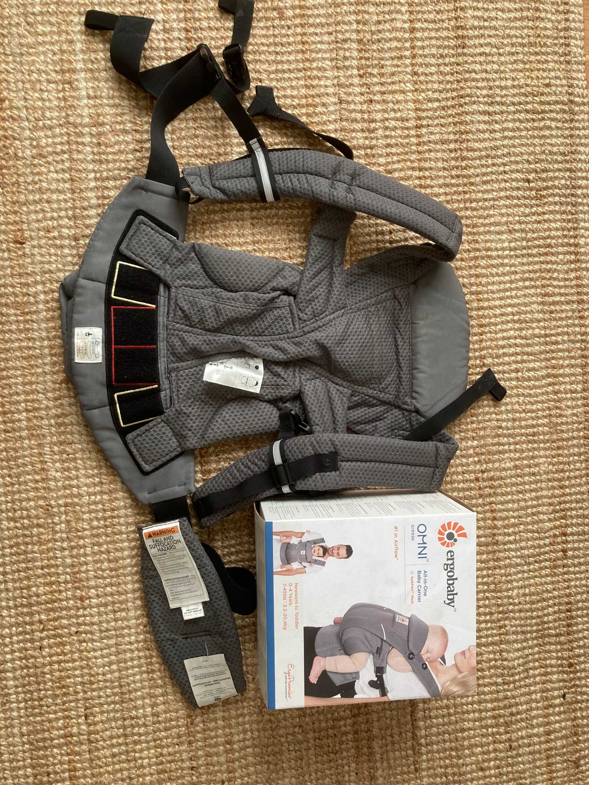 Ergobaby Omni Breeze - Оригинална Ергономична Раница - Ергораница