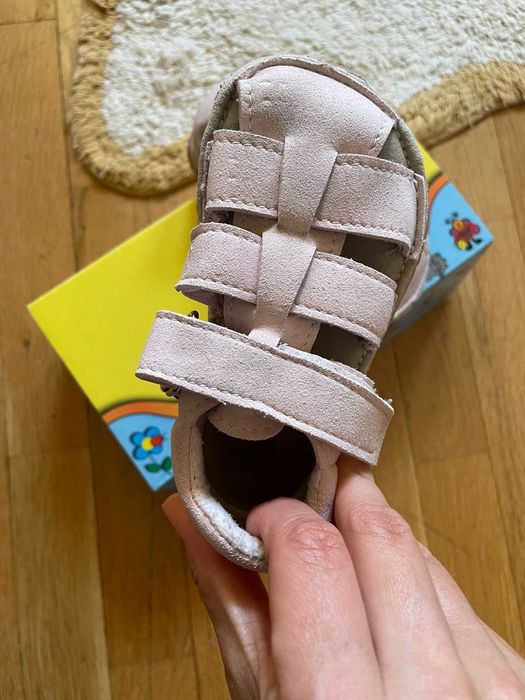 Детски боси сандали JONAP, номер 22, бледо розови