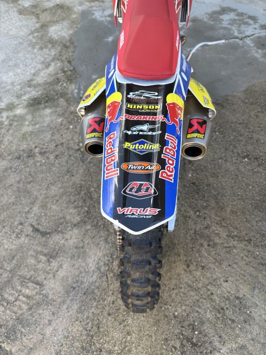 Honda Crf 450 akrapovich
