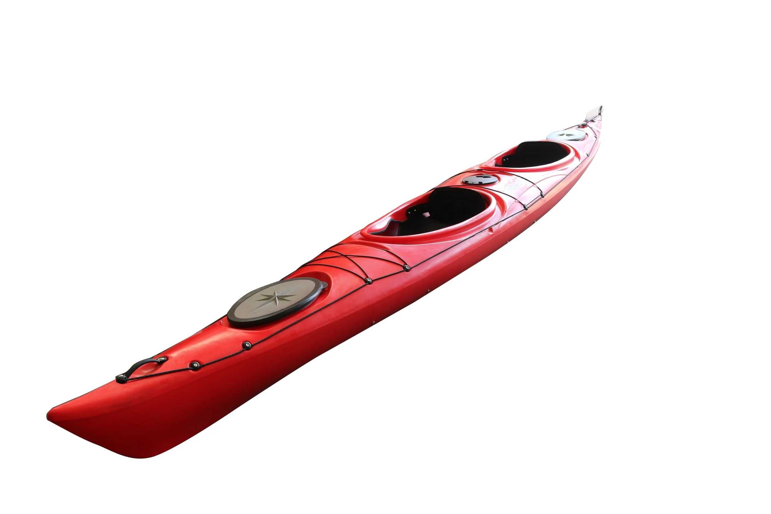 Caiac-canoe dublu cu volan – 2 locuri, 525 cm, model stabil