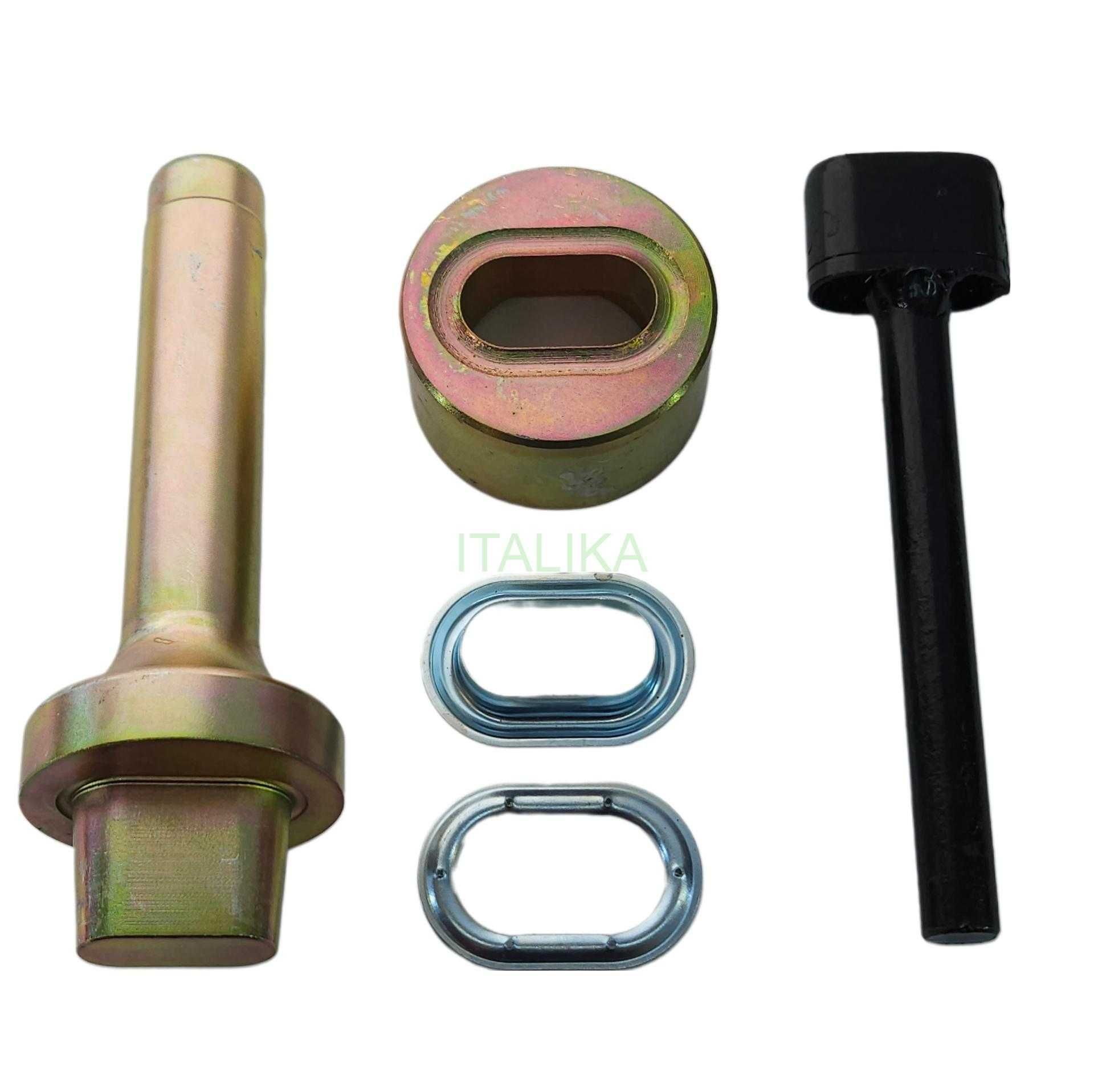 Capse Ovale 42mmx22mm Zincate Metalice Folie Transparenta Terasa