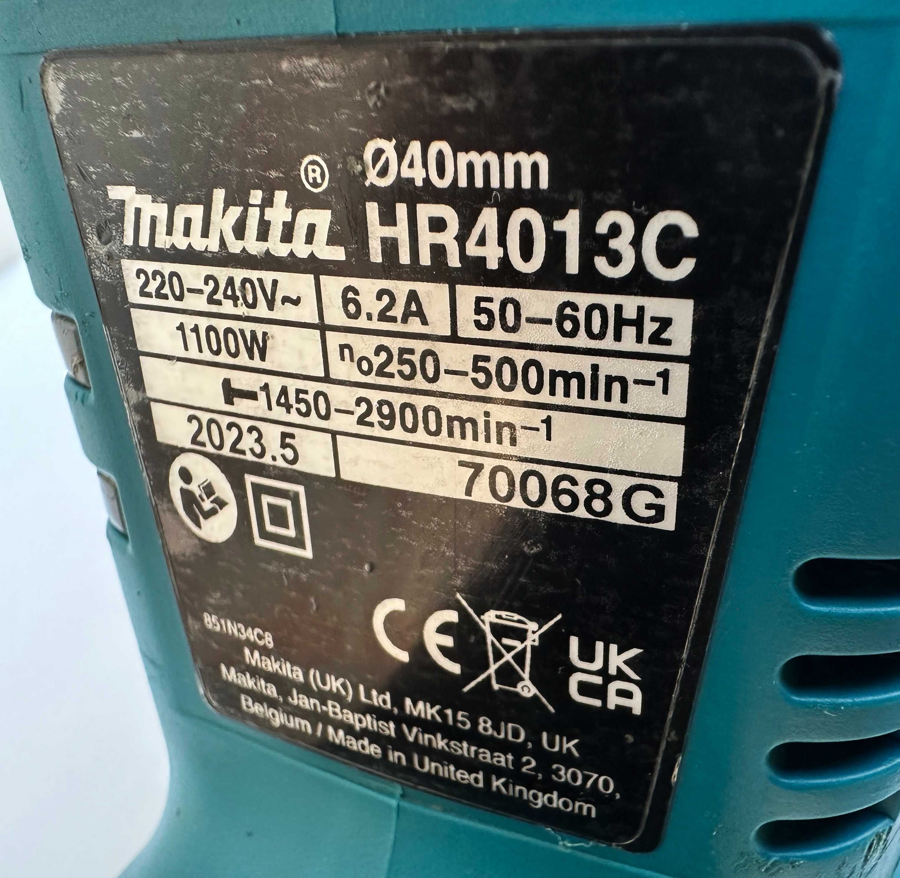 Makita HR4013C - Комбиниран перфоратор 1100W 8.0J 2023г.