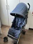 MACLAREN количка QUEST 0m+ DENIM + 2 оригинални двулицеви подложки