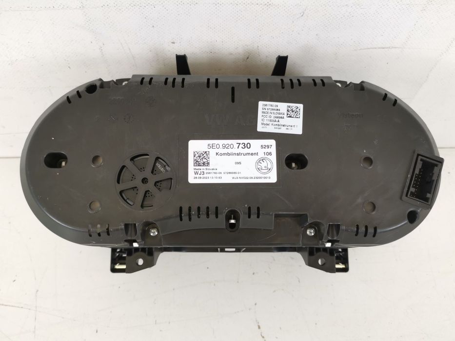 Ceas Bord Skoda  Octavia 3 2013 2014 2015 2016 2017 Original In Stare