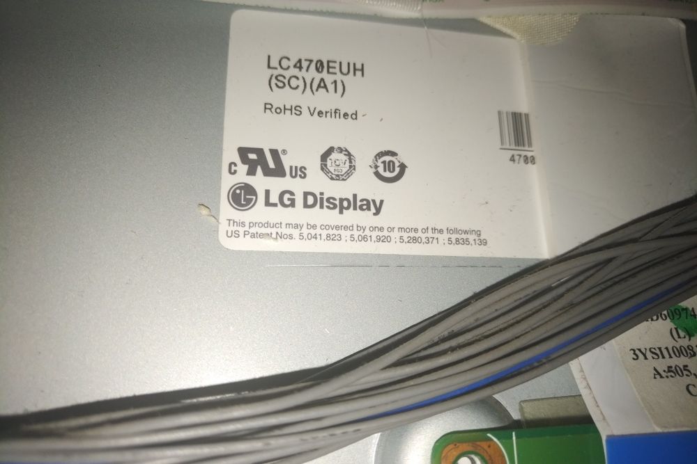 Display Tv  LG  47LE5510  LC470 EUH