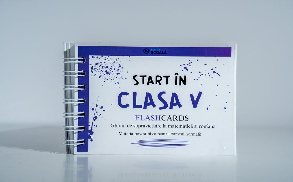 Culegere Clasa V Romana Matematica – Flashcard Start in Scoala