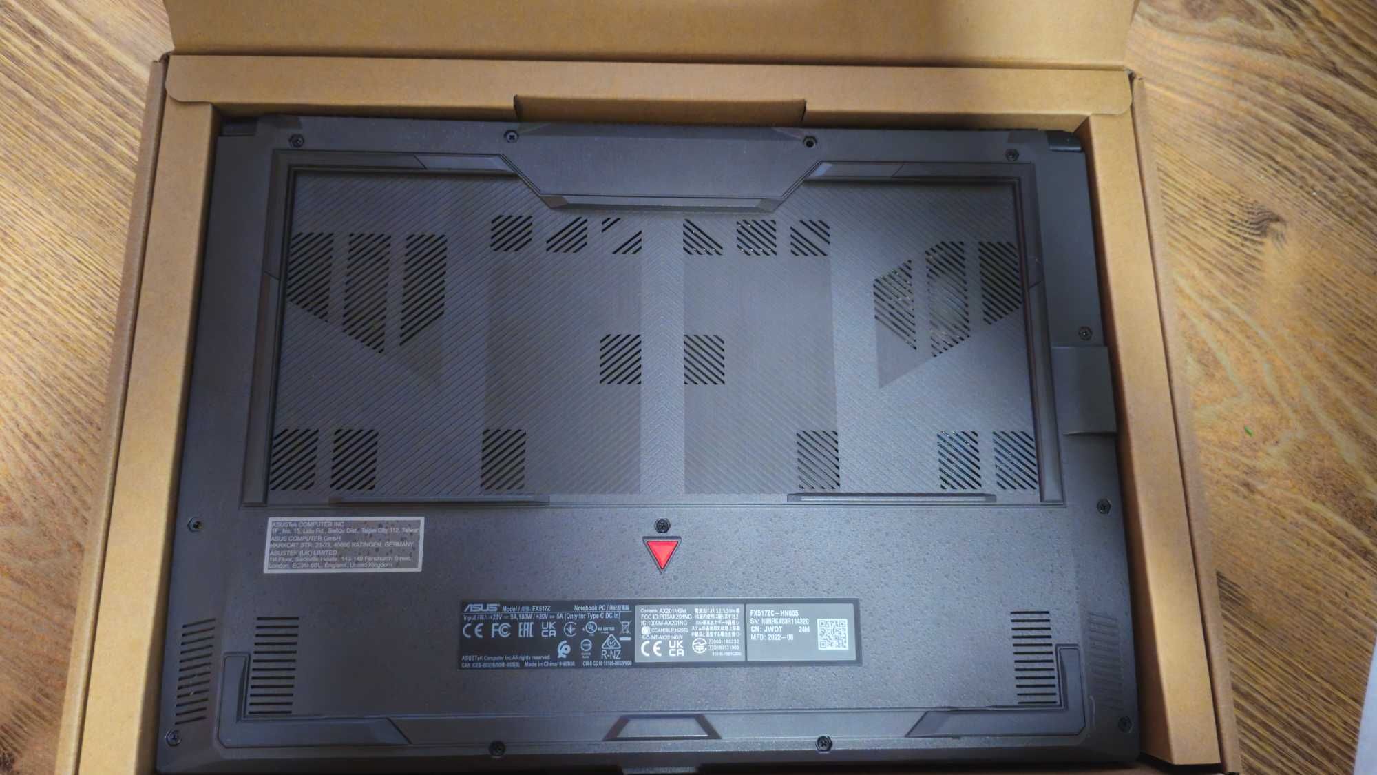 Asus tuf f15 dash (2022)