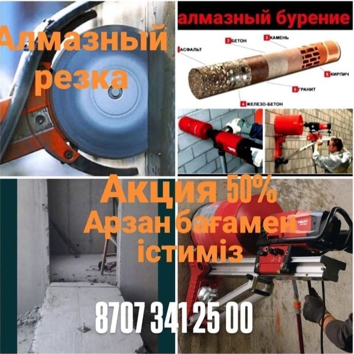 Алмазное Сверление Резка Бурение Перфоратор Лазер Бур Алмазный Резчик