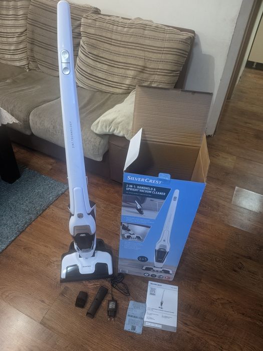 Прахосмукачка 2в1 Silver Crest безкабелна.