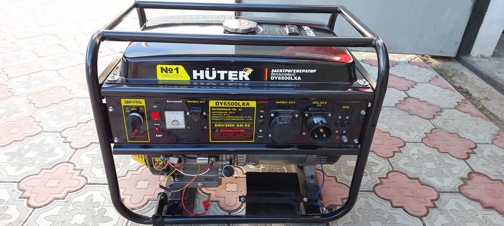 Продаю электрогенератор бензиновый huter