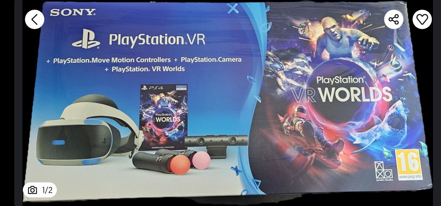Playstation 4 Pro 1TB и PlayStation VR втора версия