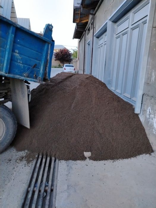 Кум Чиноз песок Чиназ чистый мытый для штукатурки+ клинец шебен Кампот