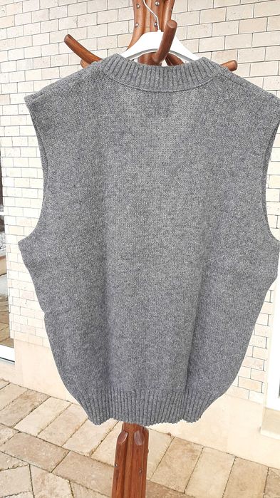 2 x veste barbatesti, noi, lana 60%, L, SUA