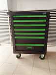 Banc de scule JMB,cu 7 sertare,cu roti,folosit de 3 ori