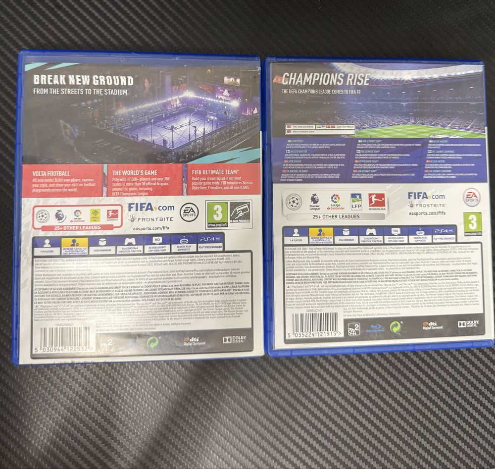 Fifa 19 и fifa 20