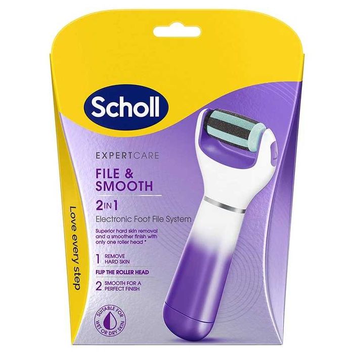 Pilă electrică călcâie Scholl 2in1