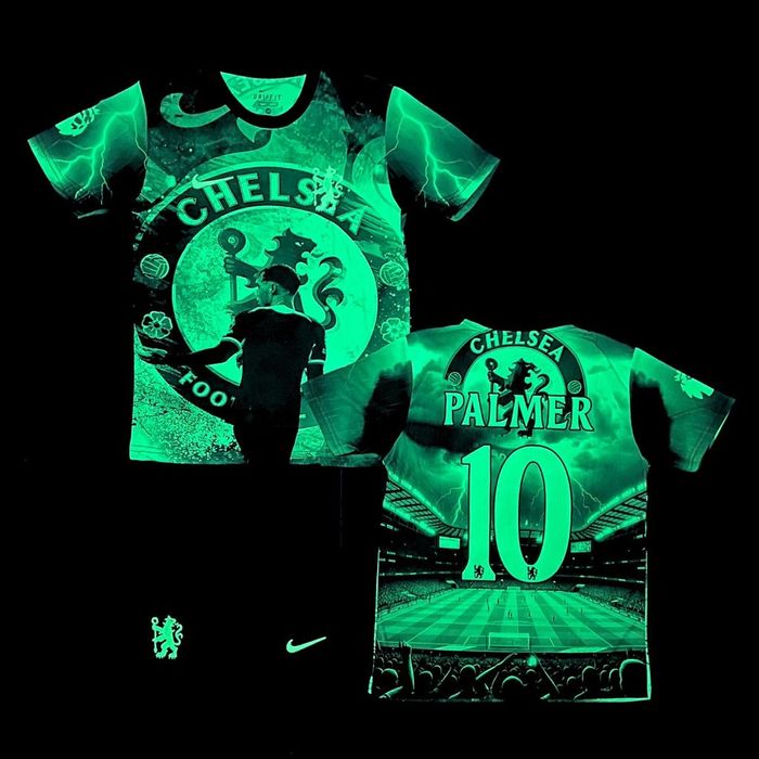 Детски флуоресцентен футболен екип на ЧЕЛСИ#Коул Палмър#!