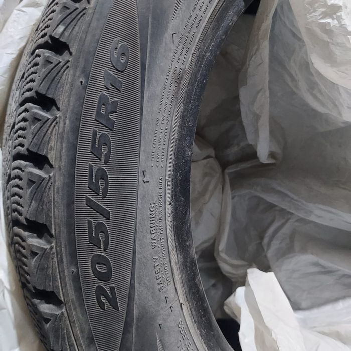 Продам комплект резины в почти новом состоянии