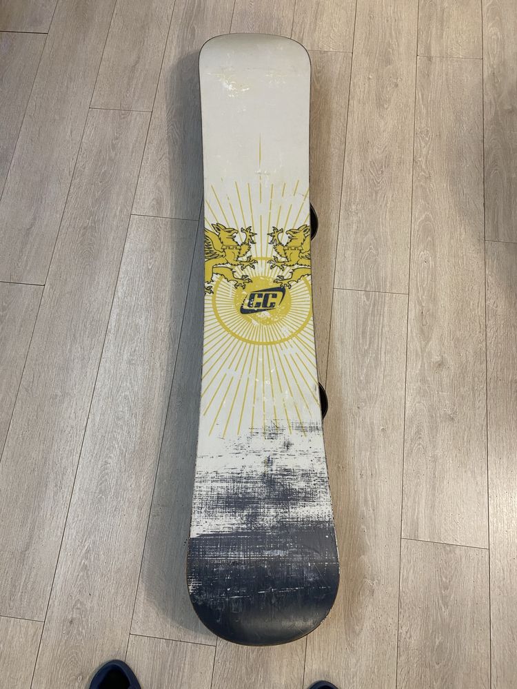 Placa snowboard cu legaturi 159 cm