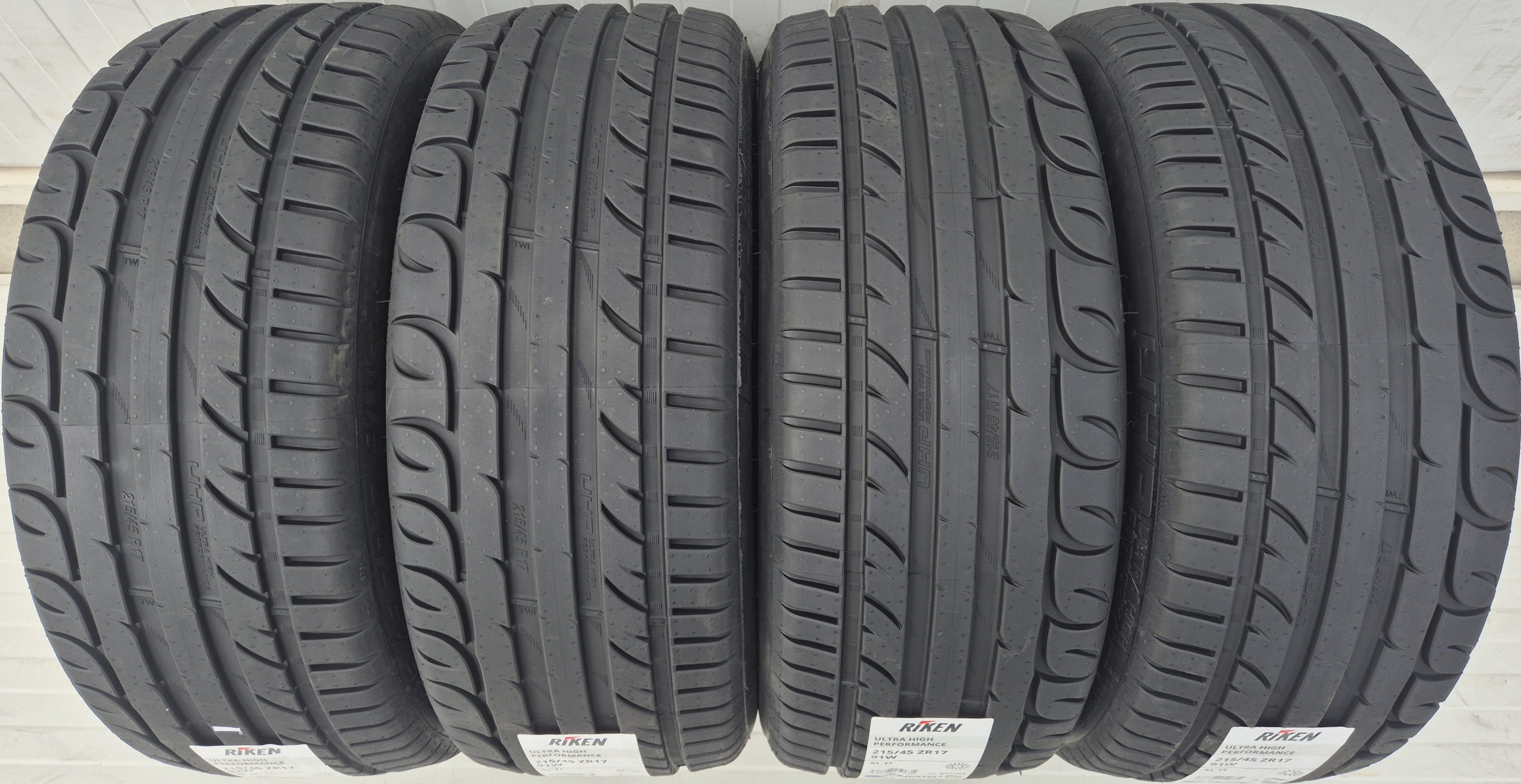 215/45 R17, 91W, RIKEN (By Michelin) UHP XL, Anvelope de vara
