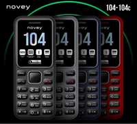 Новый кнопочный телефон Novey 104 1год гарантия есть! Доставка есть!