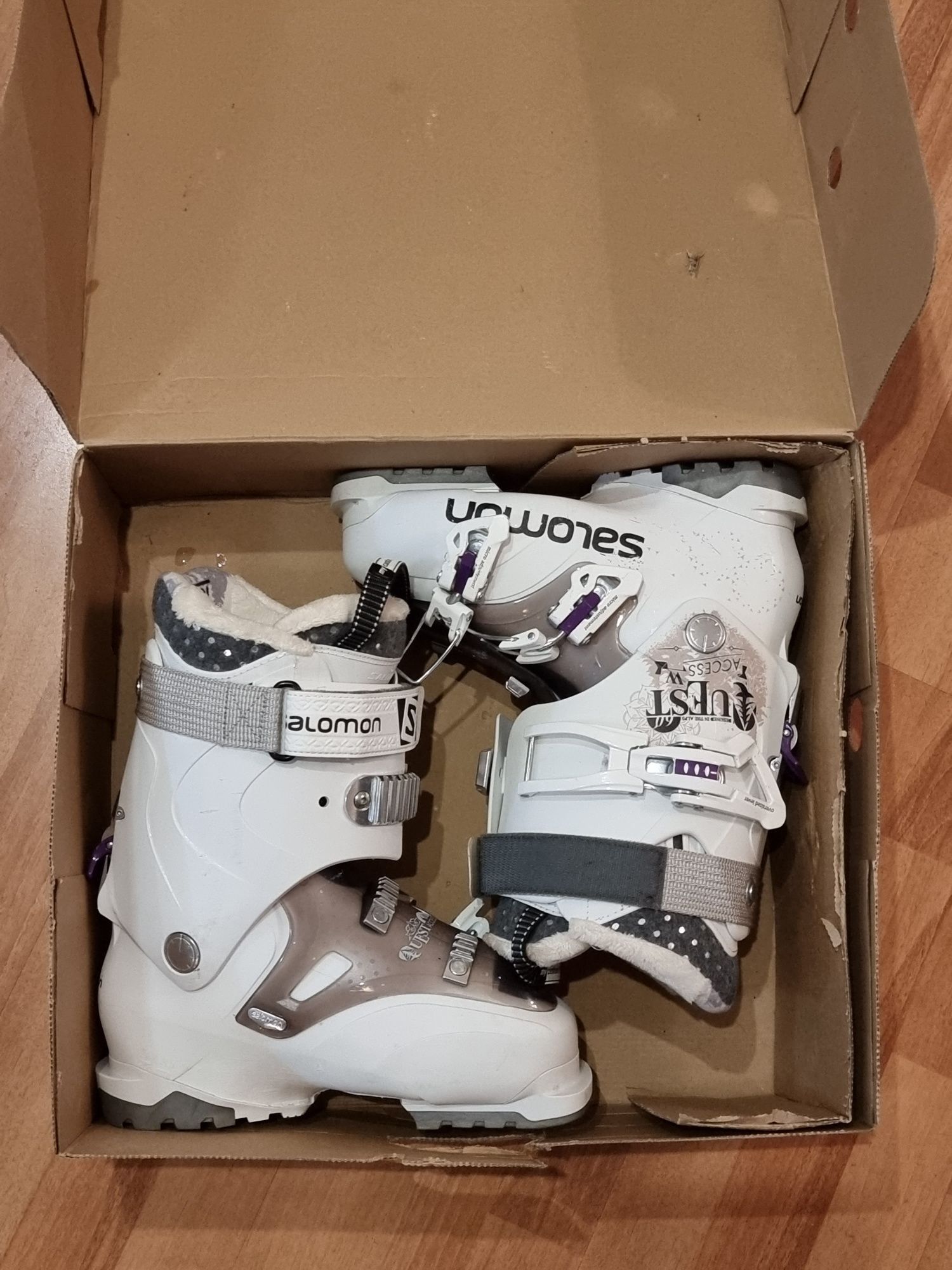 Ски обувки Salomon X-Pro 70W, дамски, размер 25 (отговаря на 37)