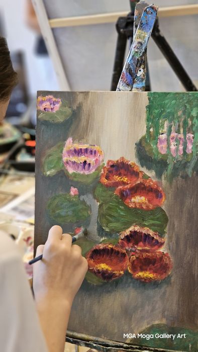 Curs Pictura Art workshop desen pictură arhitectura la șevalet in ulei