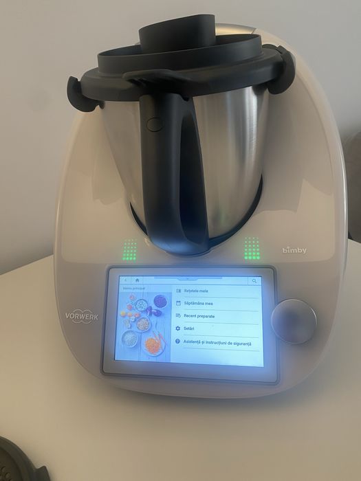 Thermomix folosit de 5 ori cu toate accesoriile si cadouri