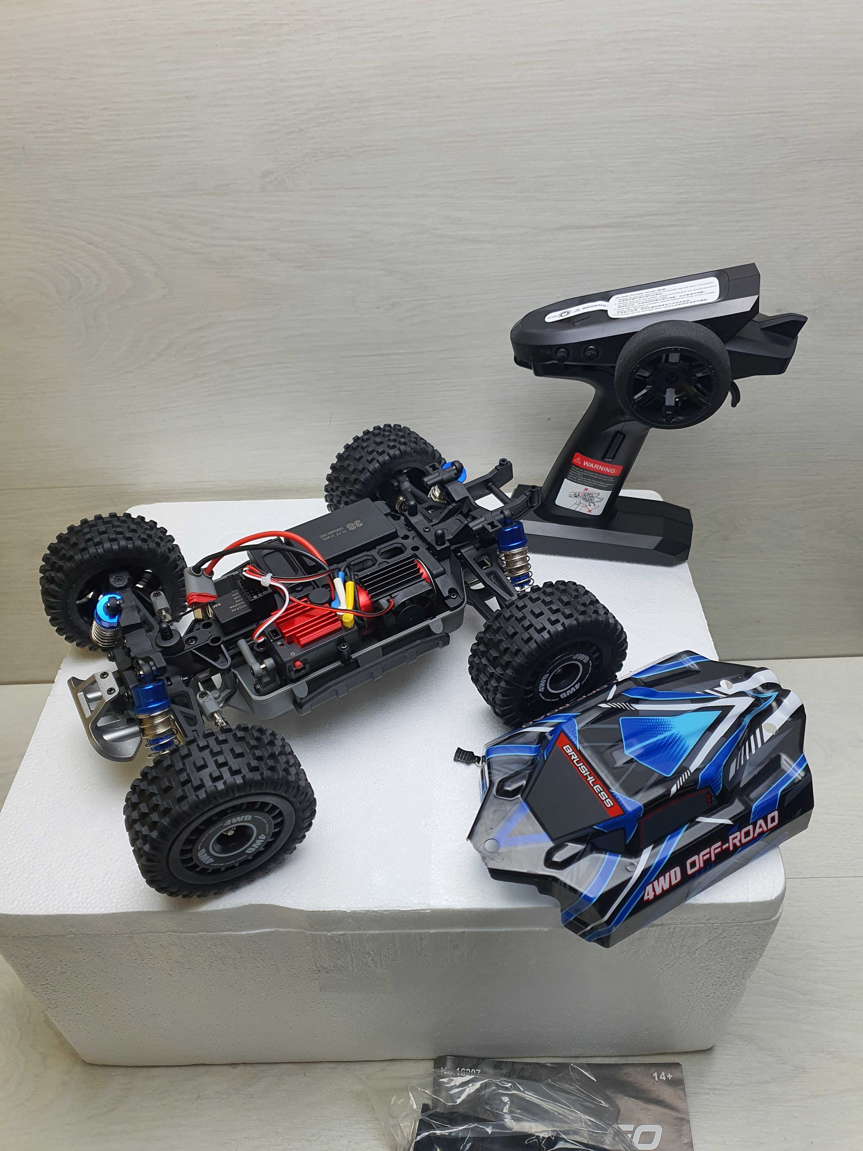 RC Количка MJX Hyper Go 16207 70KM/H Brushless RC Car Offroad Бъги