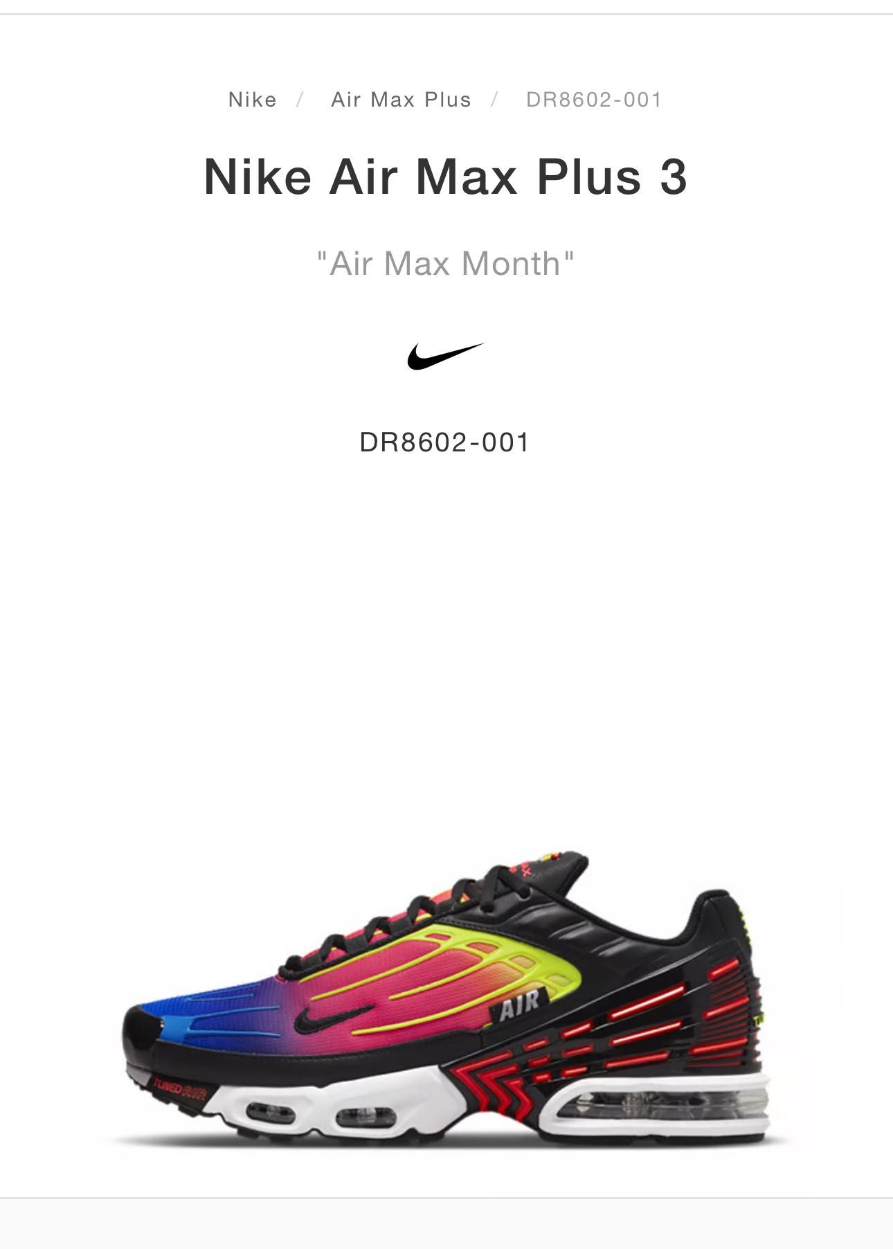 Nike Air Max plus 3
