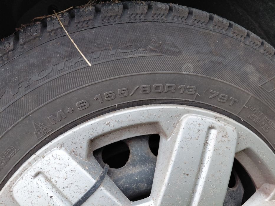 Vand jante cu cauciucuri de iarna opel corsa