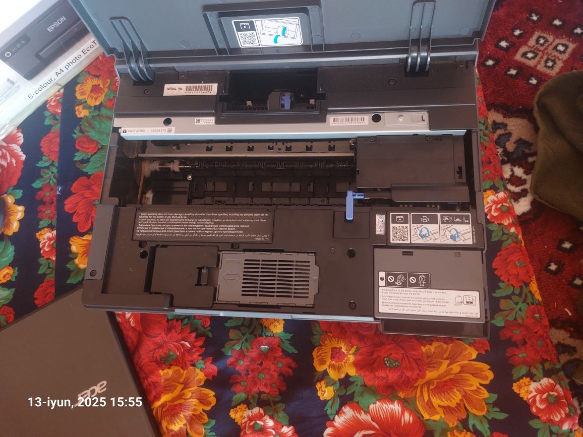 Epson l8050 va acer noutbook
