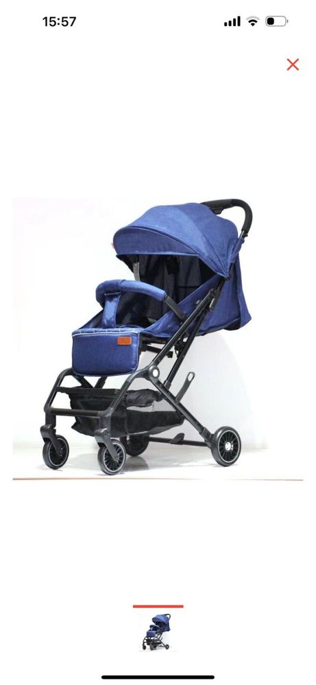 Легкая и компактная коляска идеальный спутник для вашего малыша!