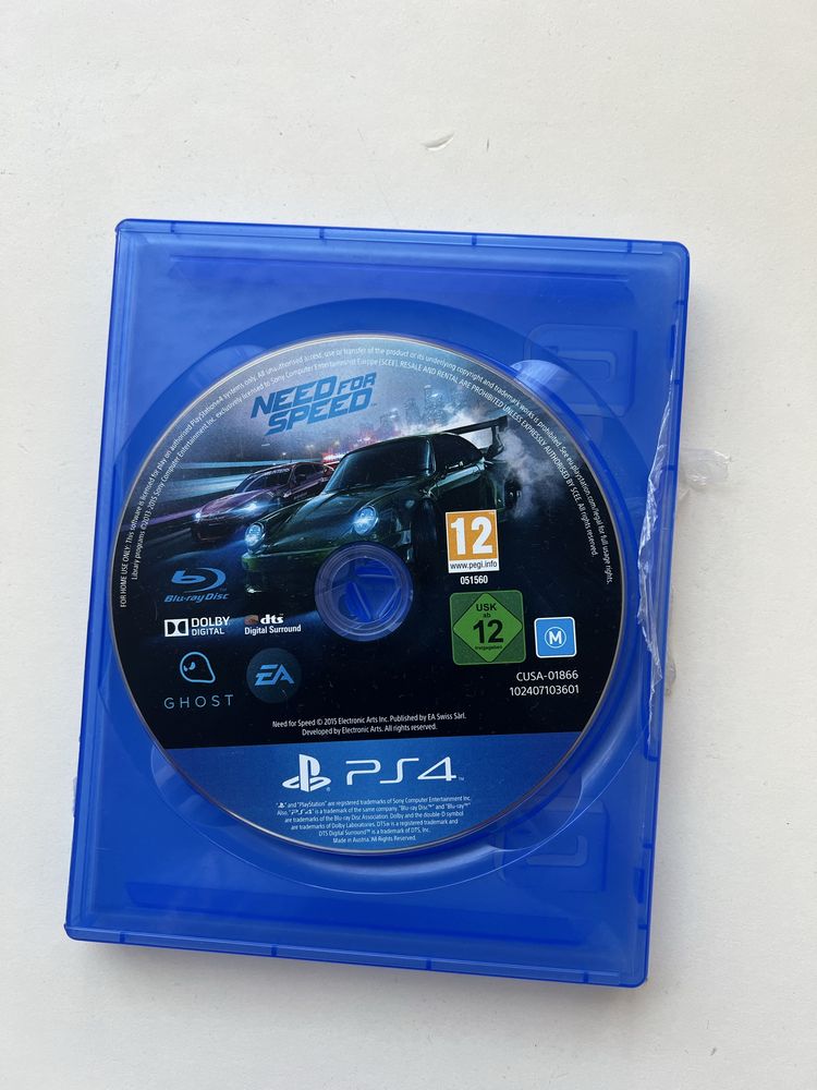 Игра за PS4 ,, NEED FOR SPEED “