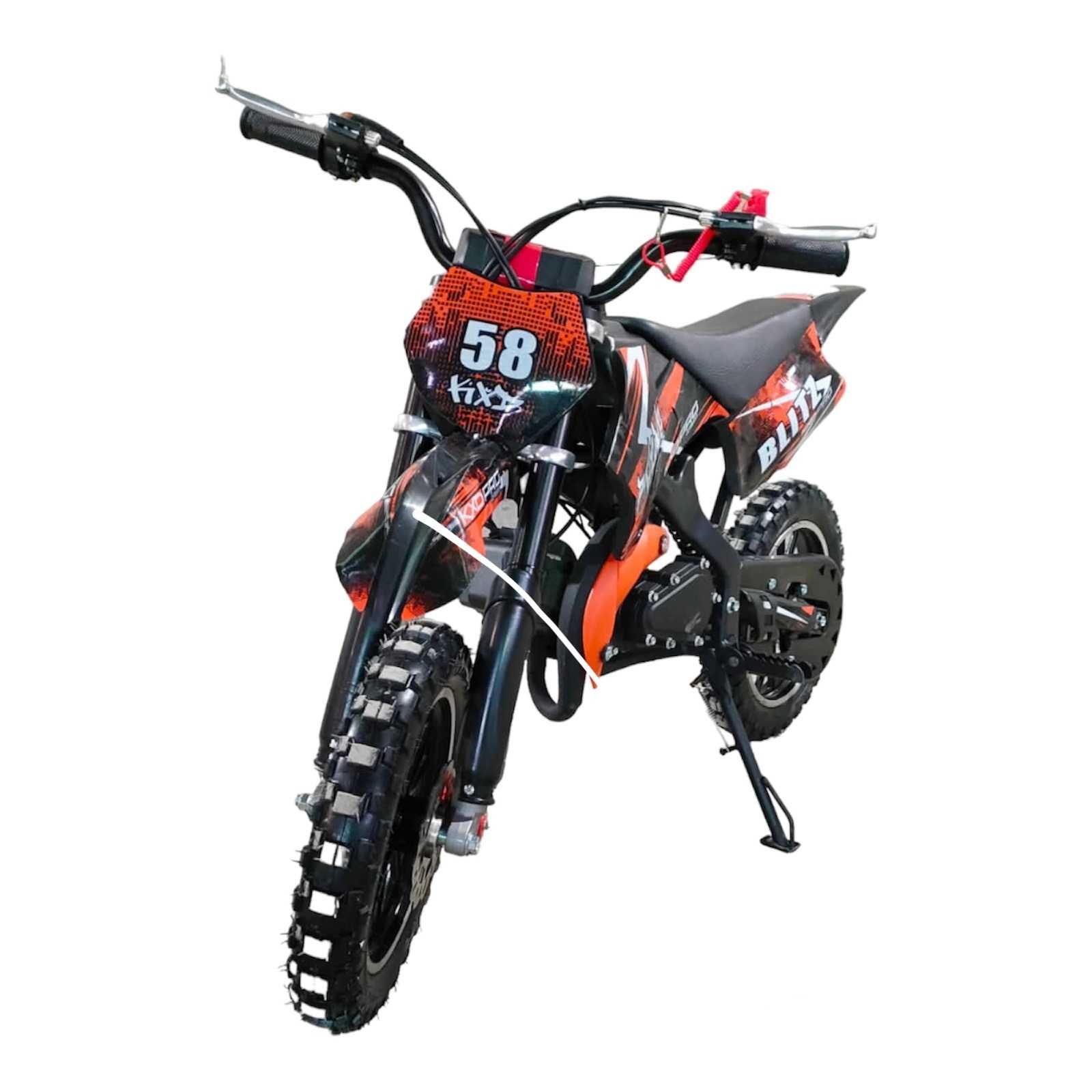 MiniEnduro moto sport copii benzina 2T pocketbike 10 inch RATE