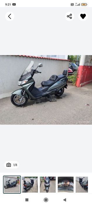 Vand / schimb maxi scuter Suzuki Burgman 400